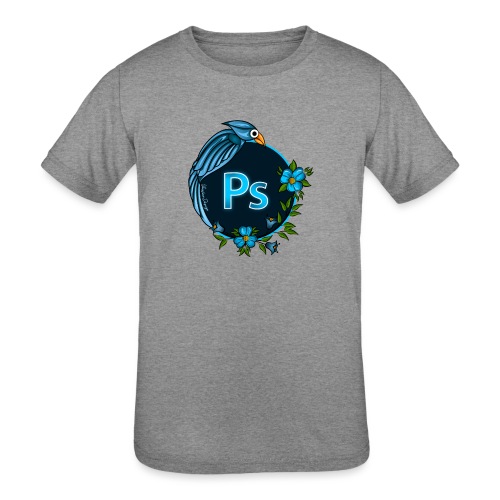 NPS Photoshop Logo design - Kids' Tri-Blend T-Shirt