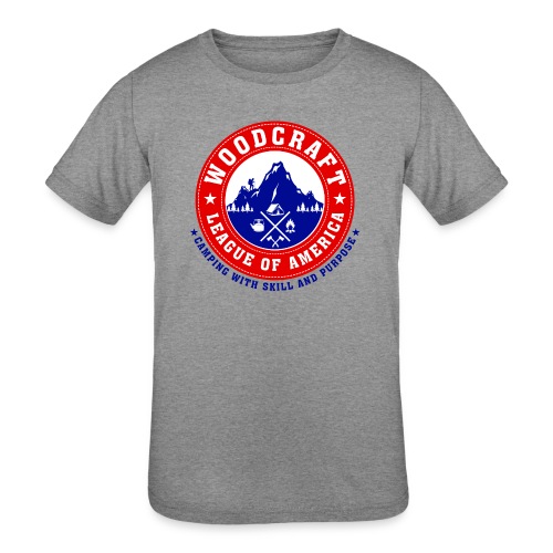 Woodcraft League of America Logo Gear - Kids' Tri-Blend T-Shirt
