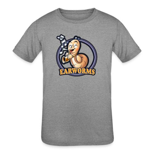 Everly Heights Earworms - Kids' Tri-Blend T-Shirt