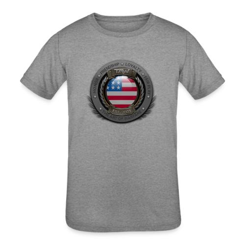 TAW SEAL flags USA - Kids' Tri-Blend T-Shirt