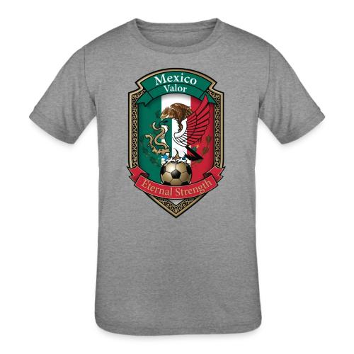 Mexico Eagle Valor T-Shirt, Pride Badge Gift - Kids' Tri-Blend T-Shirt