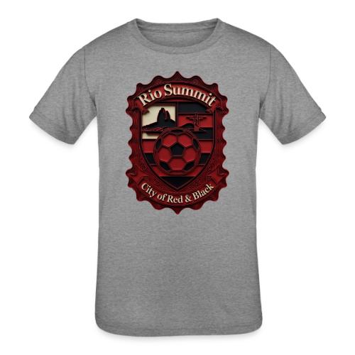 Flamengo Scarlet Summit T-Shirt, Football Gift - Kids' Tri-Blend T-Shirt