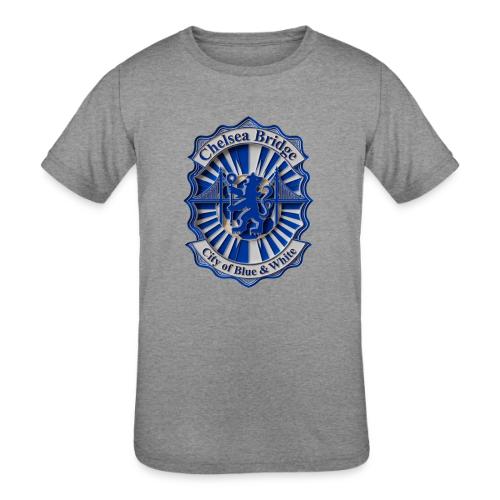 Chelsea Blue Bridge T Shirt, Soccer Fan Gift - Kids' Tri-Blend T-Shirt