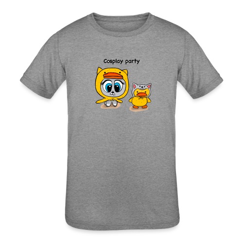 Cosplay party yellow - Kids' Tri-Blend T-Shirt