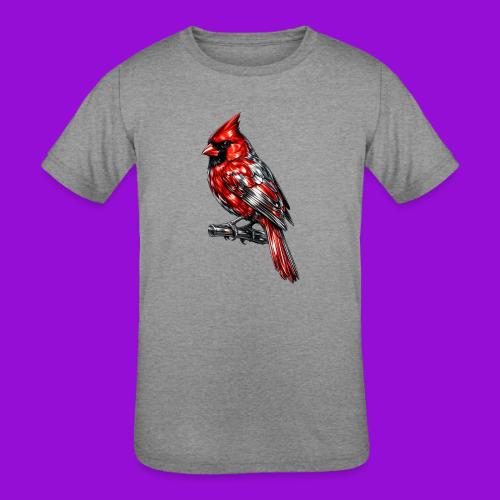Silver Cardinal - Kids' Tri-Blend T-Shirt