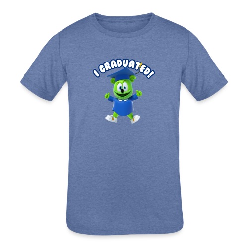 I Graduated! Gummibar (The Gummy Bear) - Kids' Tri-Blend T-Shirt