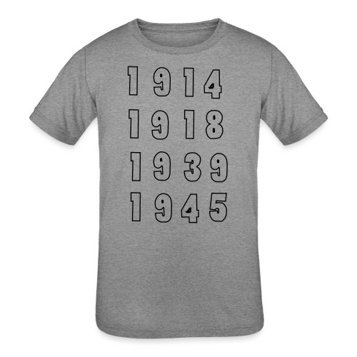 Great War Dates - Kids' Tri-Blend T-Shirt