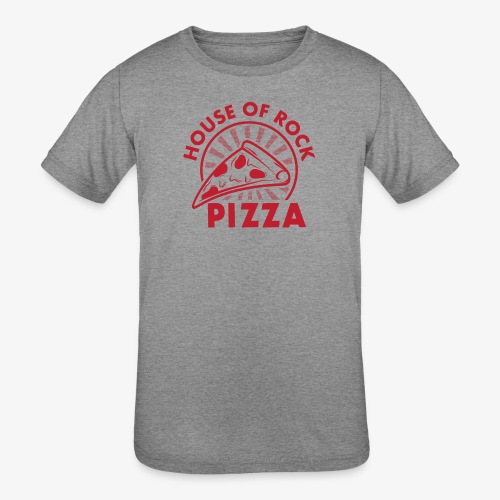 HOR Pizza Red - Kids' Tri-Blend T-Shirt