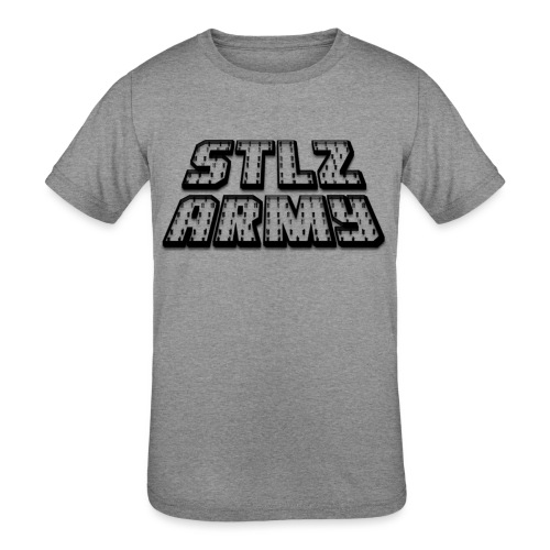 Stlz Army Logo (Black Edition) - Kids' Tri-Blend T-Shirt