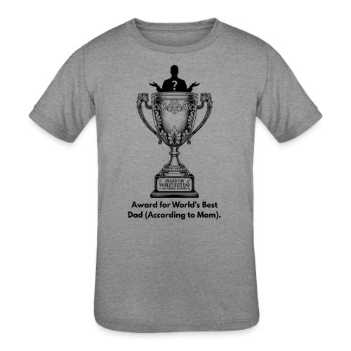 Sarcastic Dad T-Shirt - Kids' Tri-Blend T-Shirt