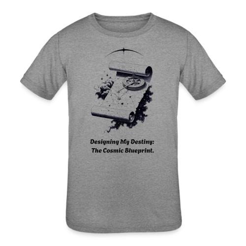Cosmic Blueprint T-Shirt - Kids' Tri-Blend T-Shirt