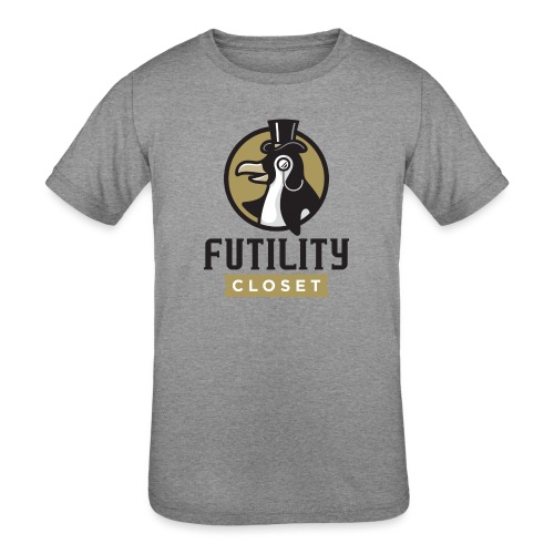 Futility Closet Logo - Color - Kids' Tri-Blend T-Shirt