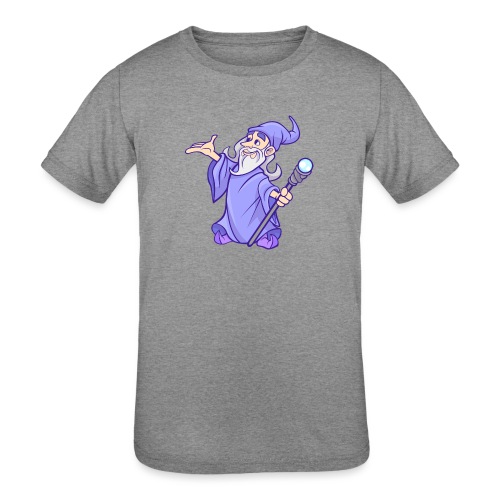 Cartoon wizard - Kids' Tri-Blend T-Shirt