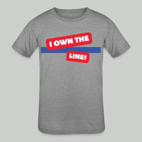 I OWN THE BLUE LINE - Kids' Tri-Blend T-Shirt