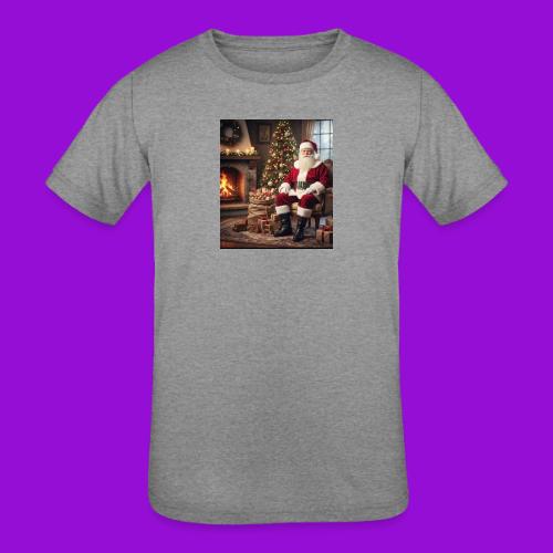 Santa Claus - Kids' Tri-Blend T-Shirt