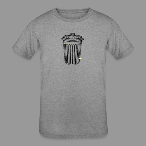 Garbage Girl 72- Garbage Can - Kids' Tri-Blend T-Shirt