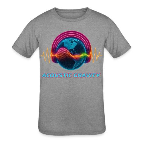 Earth's Headphones - Kids' Tri-Blend T-Shirt
