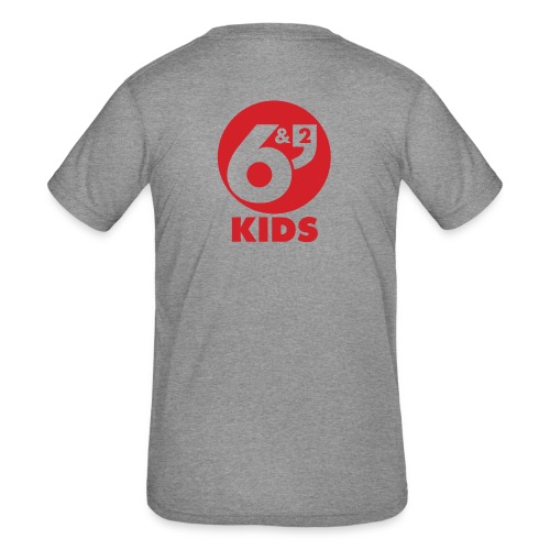 6et2 logo v2 kids 02 - Kids' Tri-Blend T-Shirt