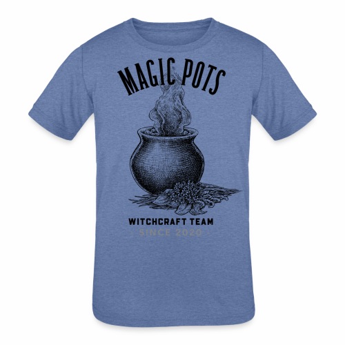 Magic Pots Witchcraft Team Since 2020 - Kids' Tri-Blend T-Shirt