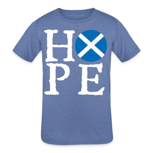 Light HOPE St A Cross - Kids' Tri-Blend T-Shirt