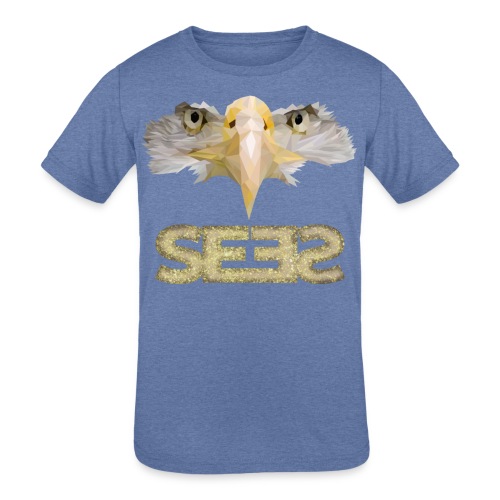 The seer. - Kids' Tri-Blend T-Shirt