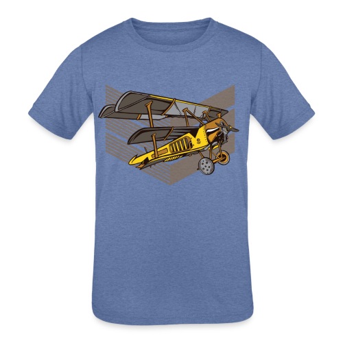 SteamPunk Double Decker - Kids' Tri-Blend T-Shirt