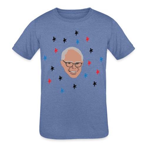 Bernie in Space - Kids' Tri-Blend T-Shirt