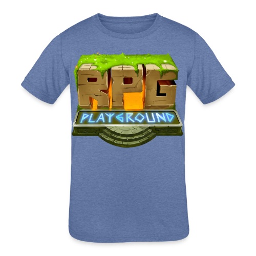 RPG Playground Logo - Kids' Tri-Blend T-Shirt