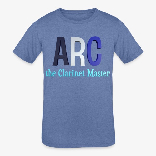 ARC the Clarinet Master - Kids' Tri-Blend T-Shirt