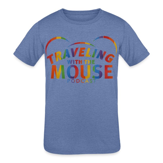 TravellingWithTheMouse logo transparent Rainbow Cr