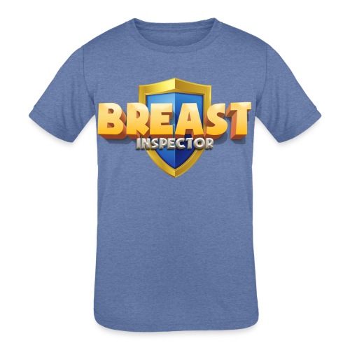 Breast Inspector - Customizable - Kids' Tri-Blend T-Shirt