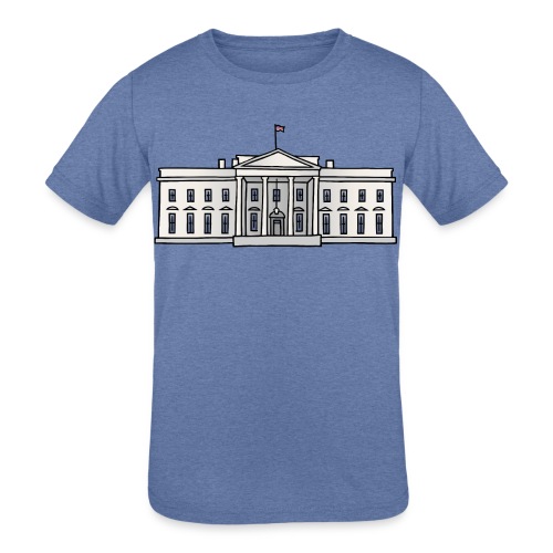 The White House, Washington, D.C - Kids' Tri-Blend T-Shirt