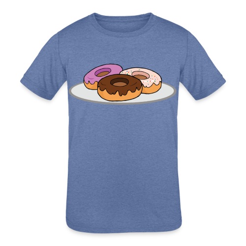 Donuts For Life - Kids' Tri-Blend T-Shirt