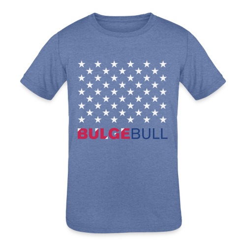 BULGEBULL JULY 4TH - Kids' Tri-Blend T-Shirt