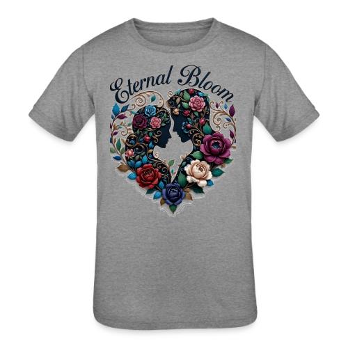 Eternal Bloom Embrace T-Shirt - Kids' Tri-Blend T-Shirt