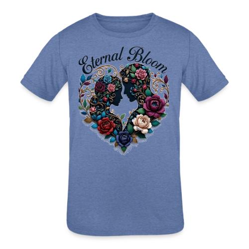 Eternal Bloom Embrace T-Shirt - Kids' Tri-Blend T-Shirt