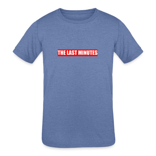The Last Minutes Supreme Logo - Kids' Tri-Blend T-Shirt