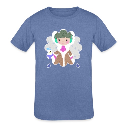 Cool Girl - Kids' Tri-Blend T-Shirt