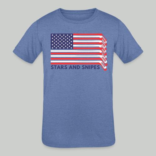 STARS AND SNIPES - Kids' Tri-Blend T-Shirt