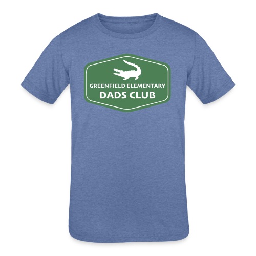 DadsClubNewLogo - Kids' Tri-Blend T-Shirt