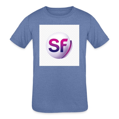 SF Logo - Kids' Tri-Blend T-Shirt