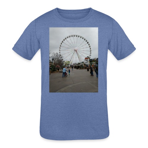 The Wheel from The Island in Pigeon Forge. - Kids' Tri-Blend T-Shirt