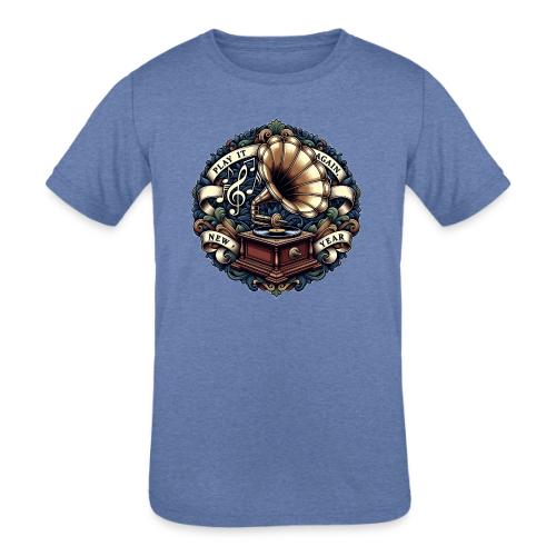 Ornate Phonograph T-Shirt - Kids' Tri-Blend T-Shirt
