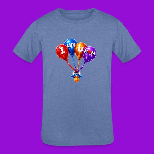 Balloon Love❤️ - Kids' Tri-Blend T-Shirt