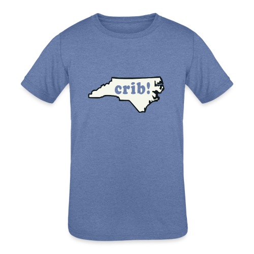 Crib! North Carolina - Kids' Tri-Blend T-Shirt