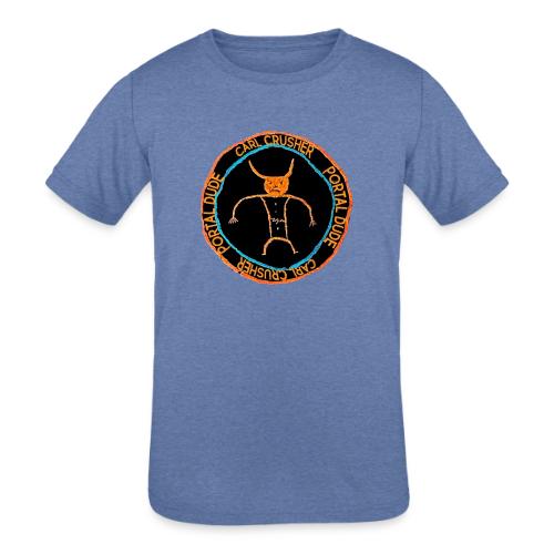 Portal Dude - Kids' Tri-Blend T-Shirt
