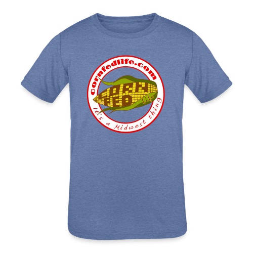 Corn Fed Circle - Kids' Tri-Blend T-Shirt