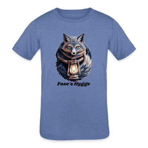 Hygge Ember Fox T-Shirt - Kids' Tri-Blend T-Shirt