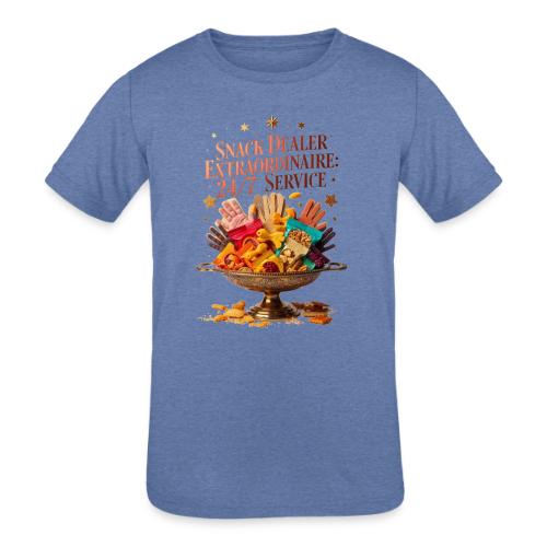Snack Dealer Extraordinaire Tee, Mum Gift - Kids' Tri-Blend T-Shirt