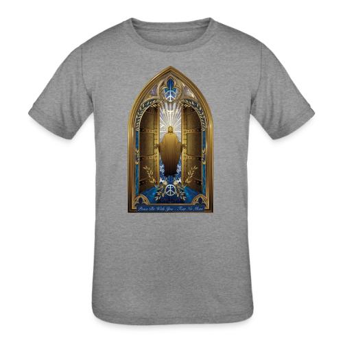 Easter Peace Be With You Locked Doors T Shirt,Gift - Kids' Tri-Blend T-Shirt